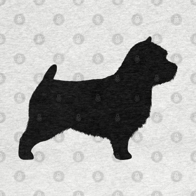 Norwich Terrier Silhouette(s) by Coffee Squirrel